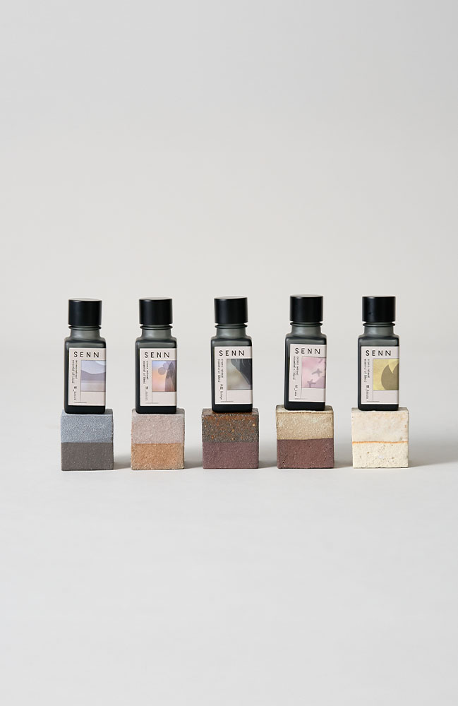 drop diffuser 土_tsuchi（茜）/ エッセンシャルオイルセット – SENN